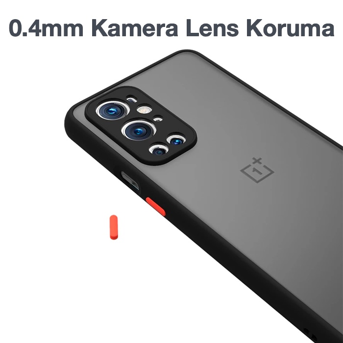 OnePlus 9 Pro Kamera Korumalı Premium Silikon Kılıf