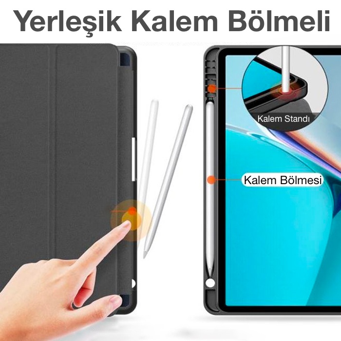 Dux Ducis Huawei MatePad 11 (2021) Kılıf Kalem Bölmeli Domo Series