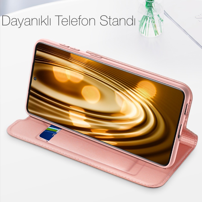 Dux Ducis SkinPro Series SM Galaxy S21 Plus Kapaklı Flip Cover Kılıf