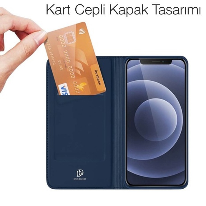 Dux Ducis SkinPro Series iPhone 14-13 Kapaklı Flip Cover Kılıf