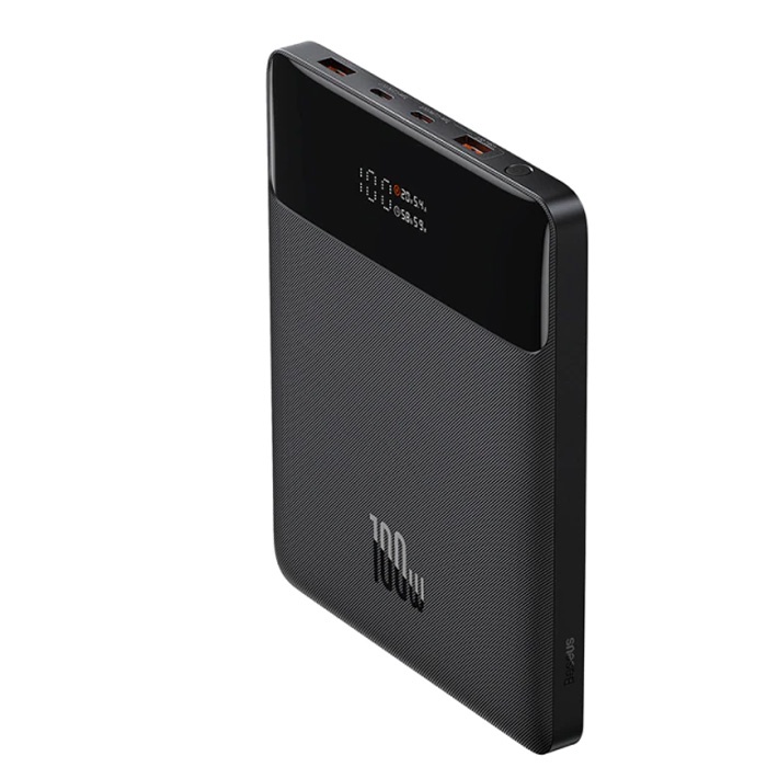 Baseus 100W PD 20000mAh Dijital Göstergeli Hızlı Şarj Powerbank Laptop Powerbank