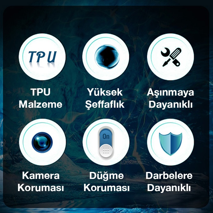 Samsung Galaxy S22 Ultra Kılıf Kamera Korumalı Ultra İnce Şeffaf Silikon Kılıf