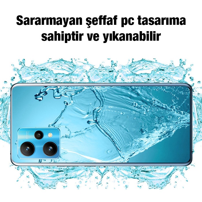 Oppo Realme 9 Pro Kılıf Kamera Korumalı Ultra İnce Şeffaf Silikon Kılıf