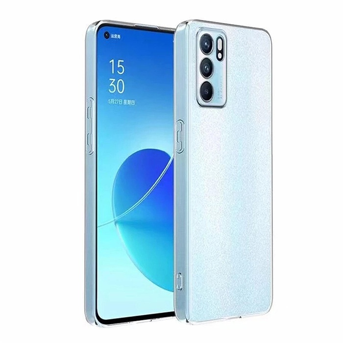 OPPO Reno 7 5G FIND X5 Kamera Korumalı Şeffaf Silikon Kılıf