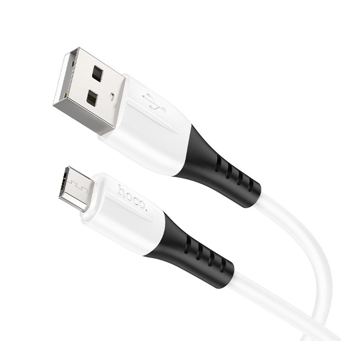 HOCO X82 Micro USB to USB 2.4A Silikon Data ve Şarj Kablosu