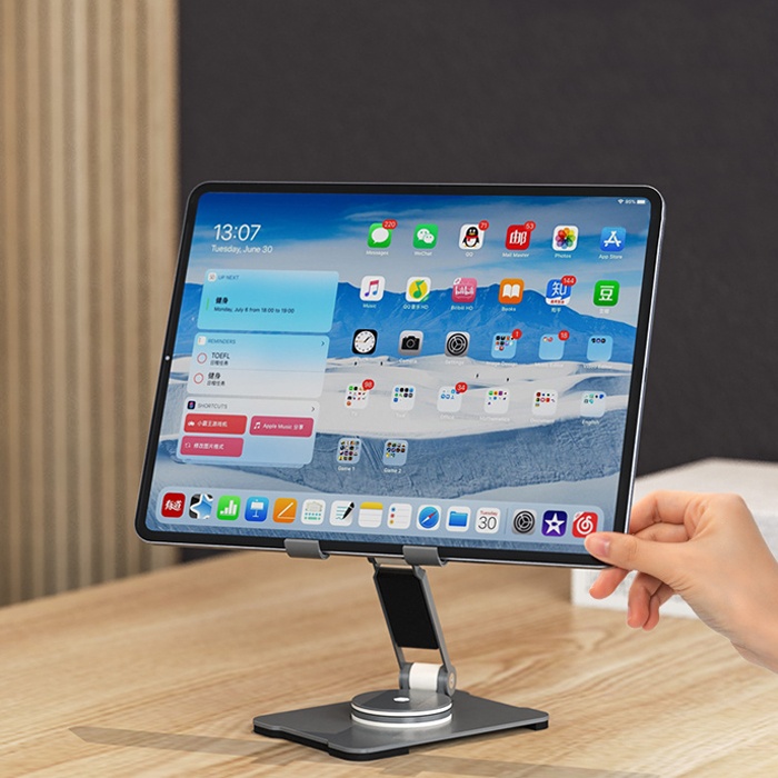 Universal 360 Derece Dönebilen ve Katlanabilen Tablet ve Telefon Standı