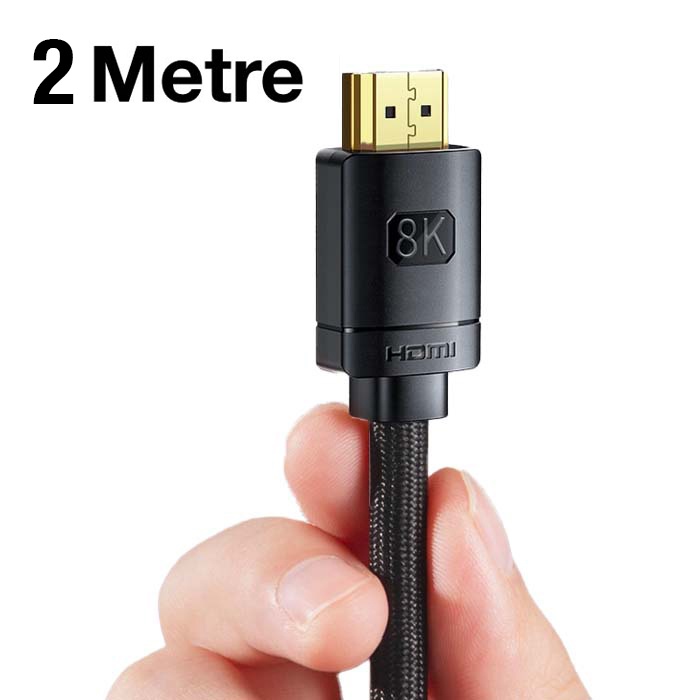 Baseus HD Series 8K HDMI to HDMI 2.1V HDMI 60hz Kablo 2 Metre