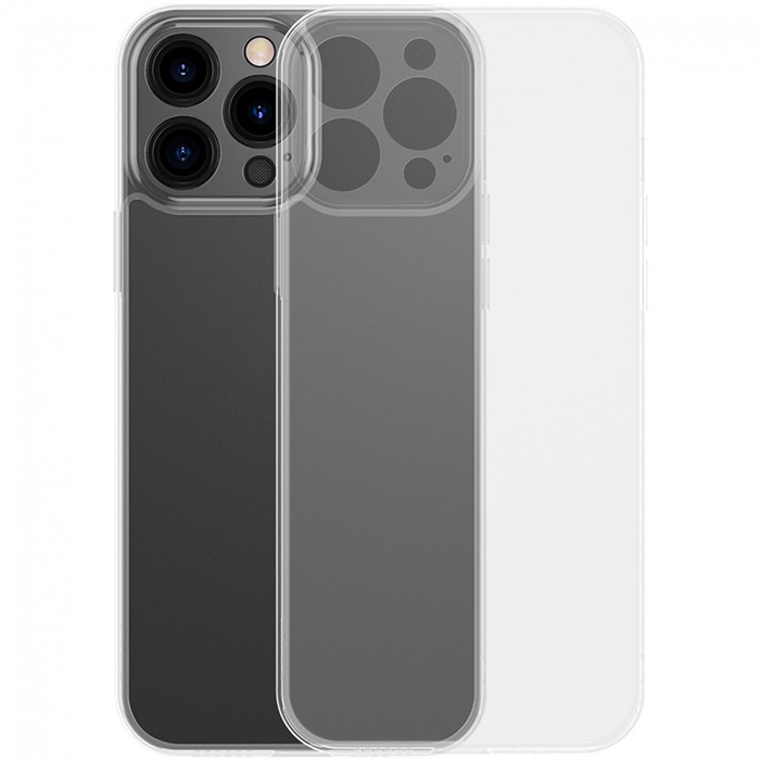 Baseus Frosted Glass iPhone 13 Pro Max Shockproof Koruyucu Kılıf