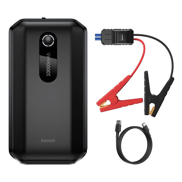 Baseus Super Energy Air Car 10000mAh,1000A Marş Aküsü ve Güç Bankası Jump Starter