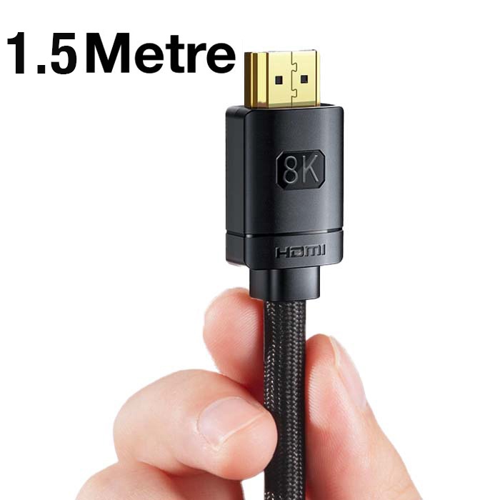 Baseus HD Series 8K HDMI to HDMI 2.1V HDMI 60hz Kablo 1.5 Metre