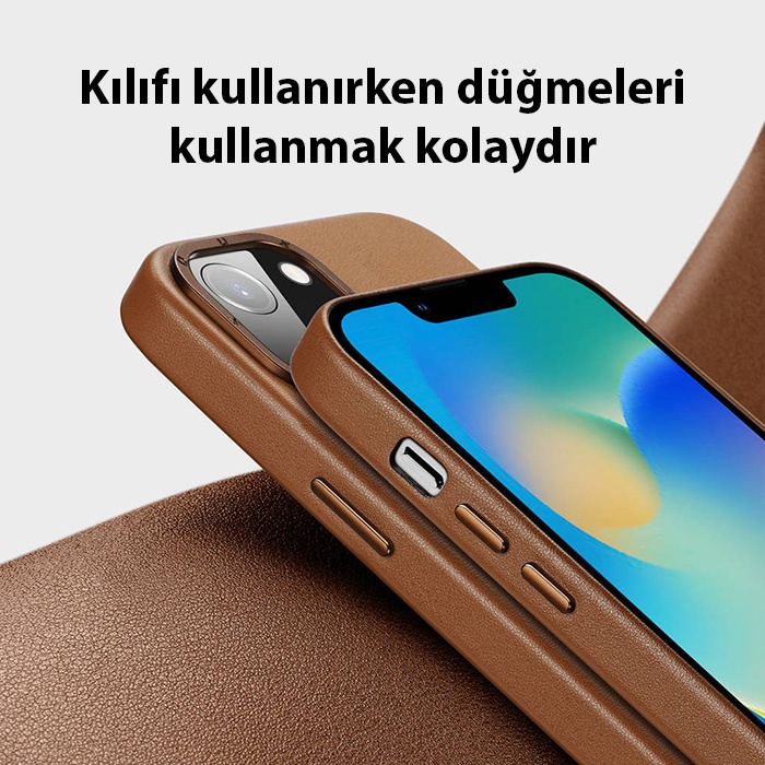 Dux Ducis Grit Series iPhone 14 6.1 Premium MagSafe Kılıf