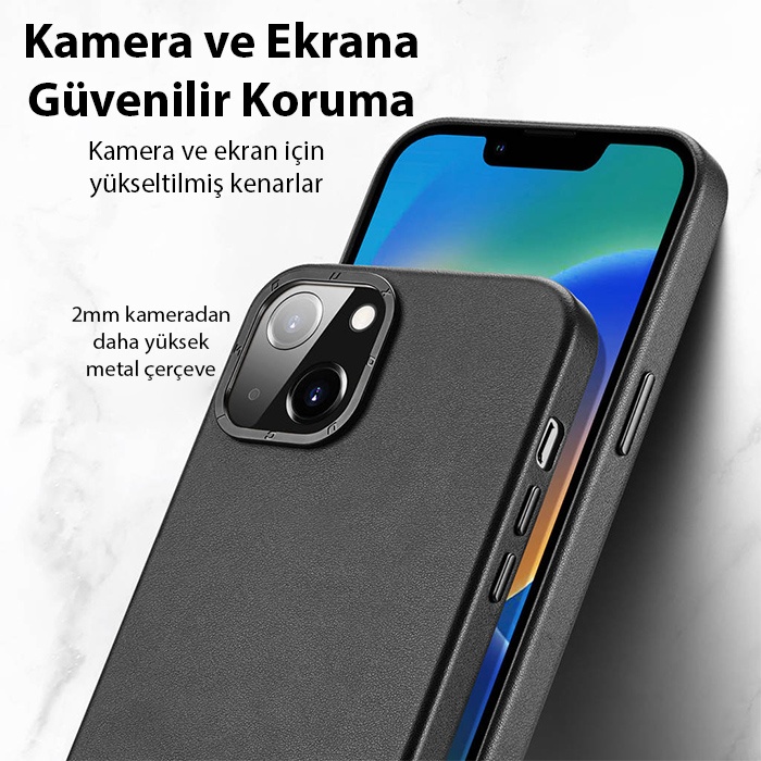 Dux Ducis Grit Series iPhone 14 Plus 6.7 Premium MagSafe Kılıf