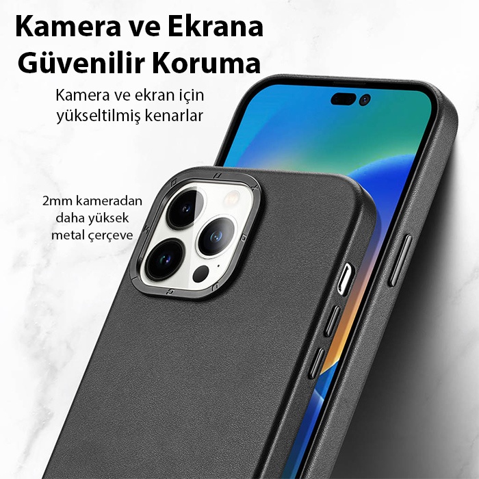 Dux Ducis Grit Series iPhone 14 Pro 6.1 Premium MagSafe Kılıf