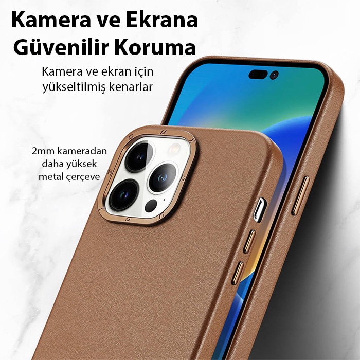 Dux Ducis Grit Series iPhone 14 Pro 6.1 Premium MagSafe Kılıf