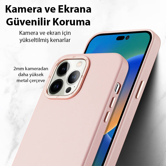 Dux Ducis Grit Seri iPhone 14 Pro Max Premium MagSafe Kılıf