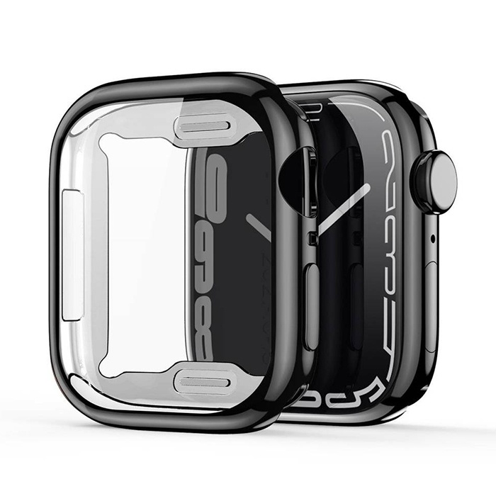 Dux Ducis Samo Series Apple Watch 41mm için Soft TPU Full Koruma Ultra İnce Silikon Kılıf