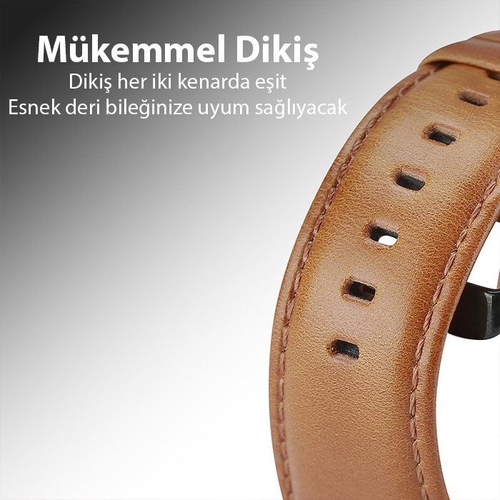 Dux Ducis Apple Watch 38-40-41MM için Business Deri Kayış Kordon