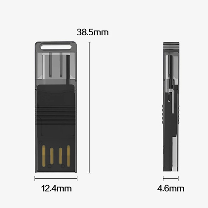 Universal Type-c Usb C Micro TF Kart Okuyucu - Telefon Tablet Pc-Laptop Bellek Kart Okuyucu