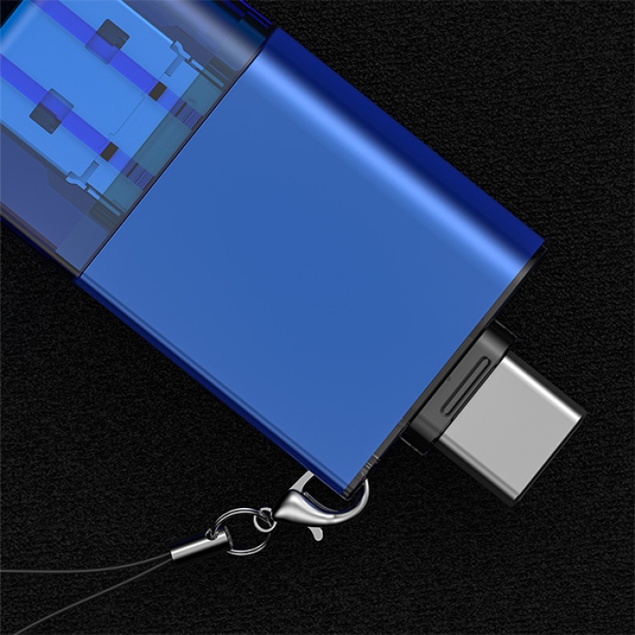 Universal USB 3.0+Type-c+Lightning Sd Kart Okuyucu - Hızlı Card Reader