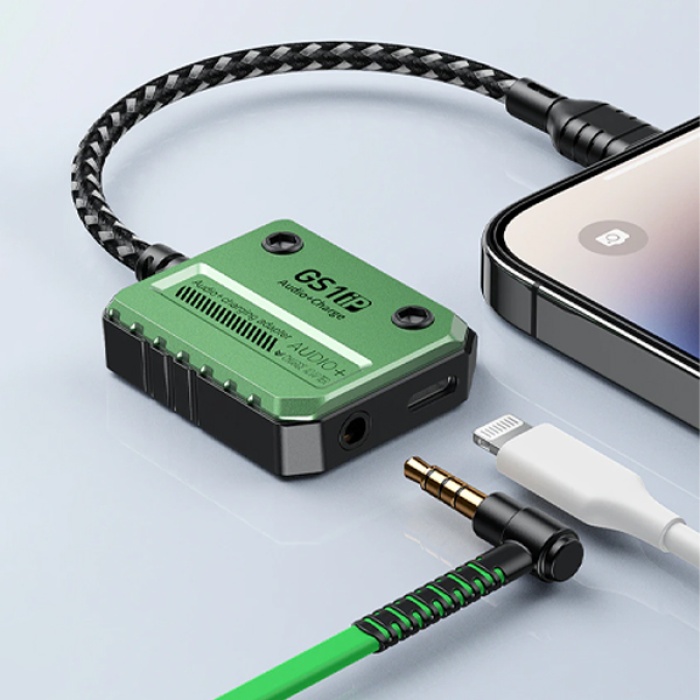 PLEXTONE GS1 iPhone Mıknatıslı Lightning to 3.5mm Kulaklık + 30W Hızlı Şarj Adaptörü