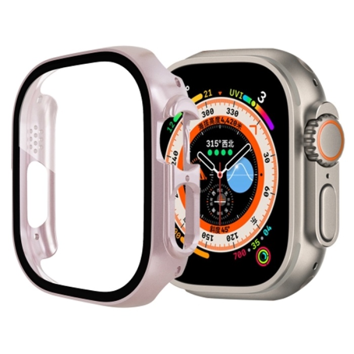 Apple Watch Ultra 49mm için Hard PC Full Koruma Sert Armor Zırh Kılıf