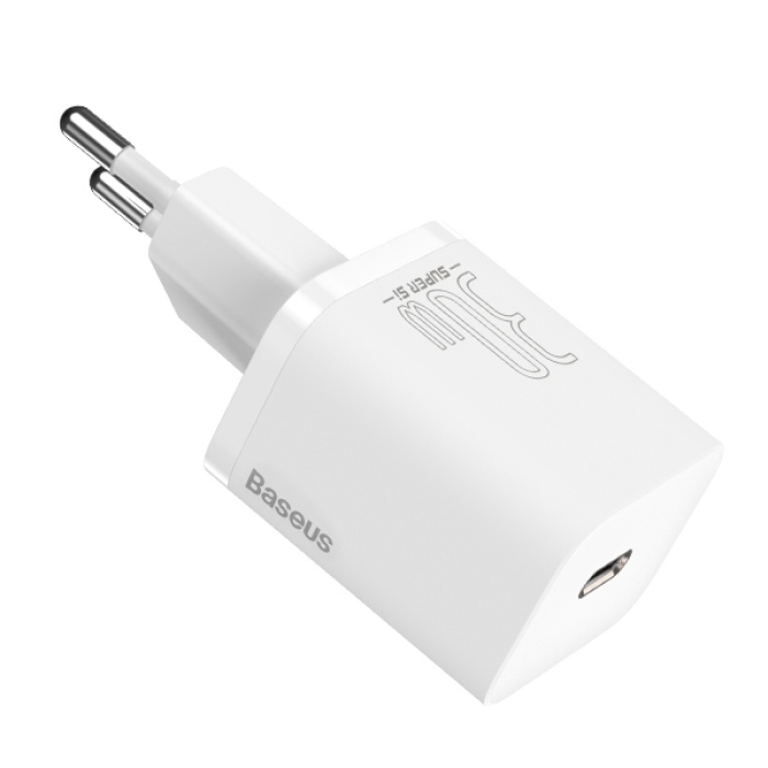 Baseus Super Si 1C 30W PD Type-C İPhone 14-13-12-11 Hızlı Şarj Adaptörü