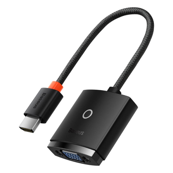 Baseus Lite Series HDMI to VGA Dönüştürücü Adaptör