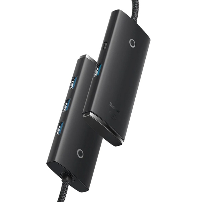 Baseus Lite Series 4in1 USB to 4x USB 3.0 1m Hub Adaptör