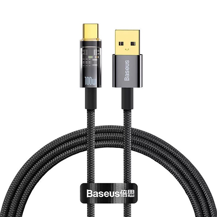 Baseus Explorer Series Auto Power 20W USB to Type-C Ultra Hızlı Şarj ve Data Kablosu 1m