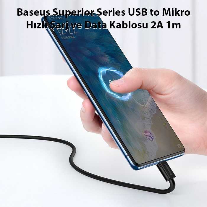 Baseus Superior Series USB to Mikro Hızlı Şarj ve Data Kablosu 2A 1m