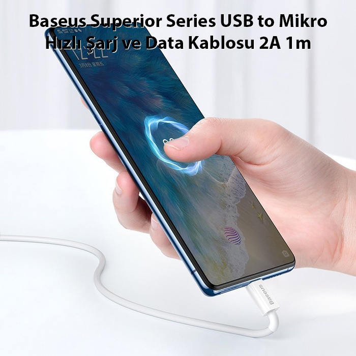 Baseus Superior Series USB to Mikro Hızlı Şarj ve Data Kablosu 2A 1m