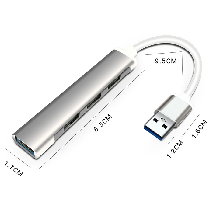 Ally A-809 4in1 USB to USB Hub Çoğaltıcı Adaptör