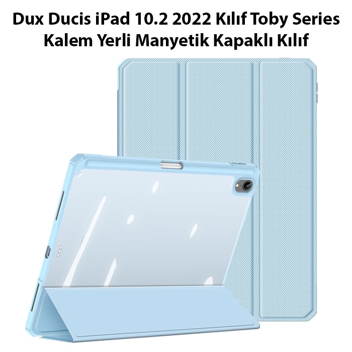 Dux Ducis iPad 10.2 2022 Kılıf Toby Series Manyetik Kapaklı Kılıf