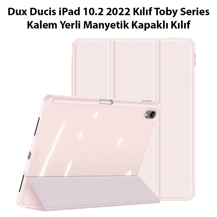 Dux Ducis iPad 10.2 2022 Kılıf Toby Series Manyetik Kapaklı Kılıf