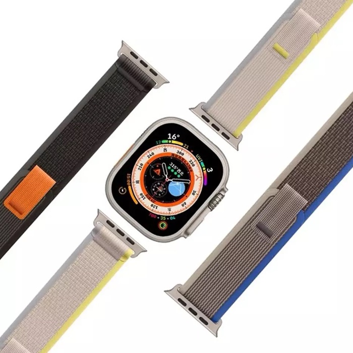 Apple Watch 7-8 41mm 6-5-4 40mm Field Loop Kayış Kordon 3-2-1 38mm