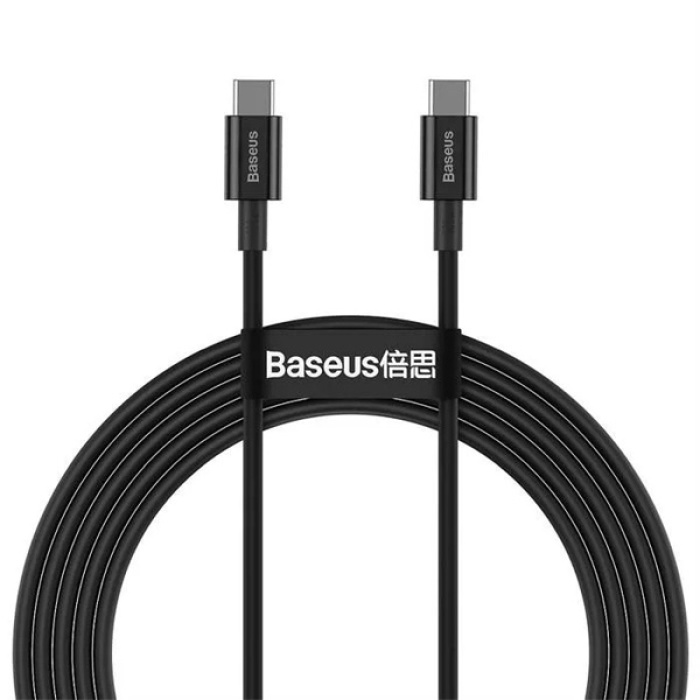 Baseus Superior Series 100W Type-C to Type-C Hızlı Data Şarj Kablosu 2m