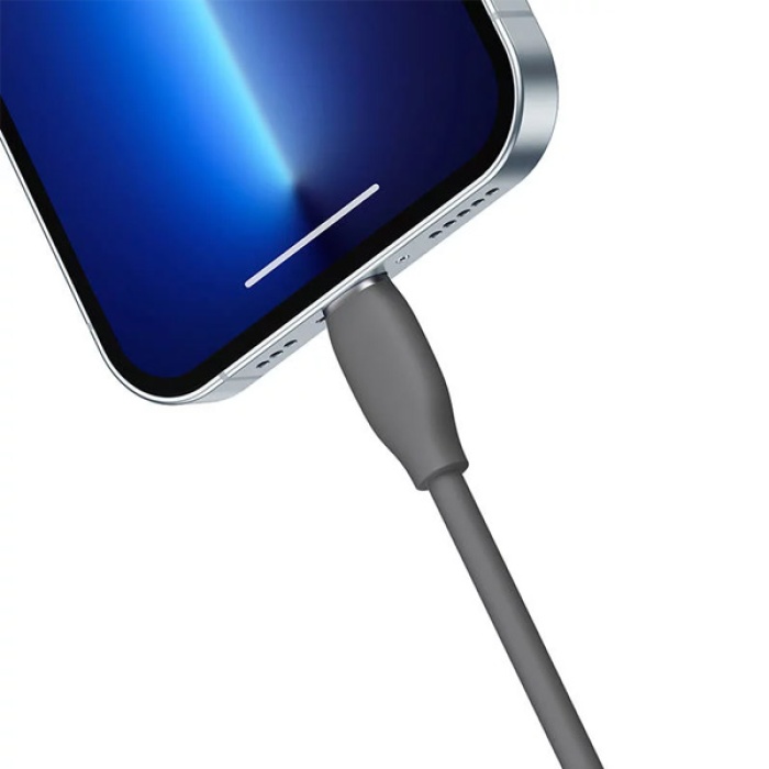 Baseus Jelly Liquid USB to iPhone Lightning 2.4A Hızlı Şarj Kablosu 1.2m