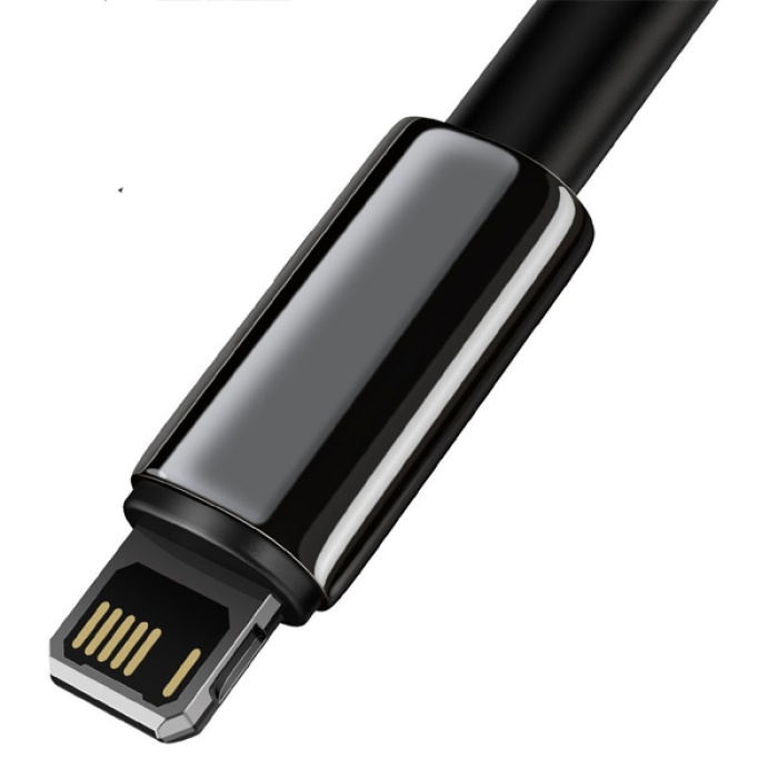 Baseus Tungsten Gold USB to iPhone Lightning 2.4A Hızlı Data Şarj Kablosu 2m