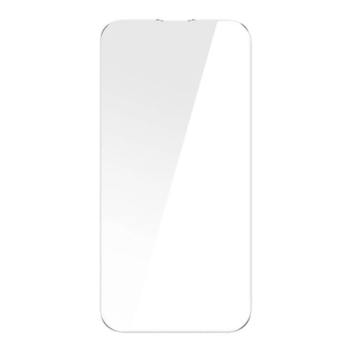 Baseus 0.3mm Crystal Shatter iPhone 14 Plus 13 Pro Max Tempered Ekran Koruyucu 2 Adet