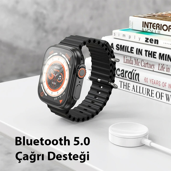 HOCO Y12 Ultra Watch Sesli Görüşme IP67 Su Geçirmez Sport Akıllı Saat