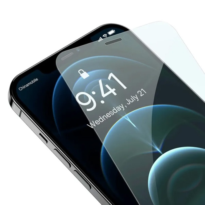 Baseus Crystal 0.3mm iPhone 12 Pro Max Tempered Ekran Koruyucu 2 Adet Set