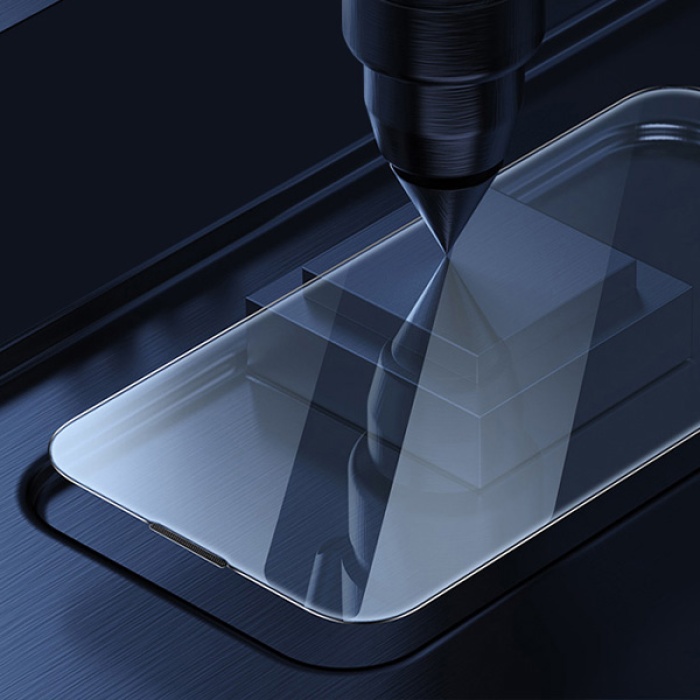 Baseus Crystal 0.3mm iPhone 12 Pro Max Tempered Ekran Koruyucu 2 Adet Set