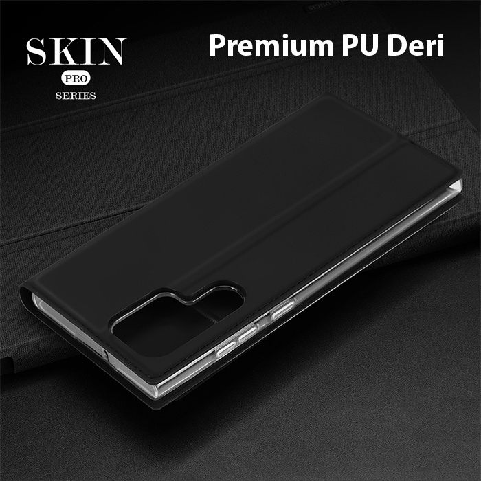 Dux Ducis SM Galaxy S23 Kılıf Skin Pro Series Flip Cover Kapaklı Kılıf