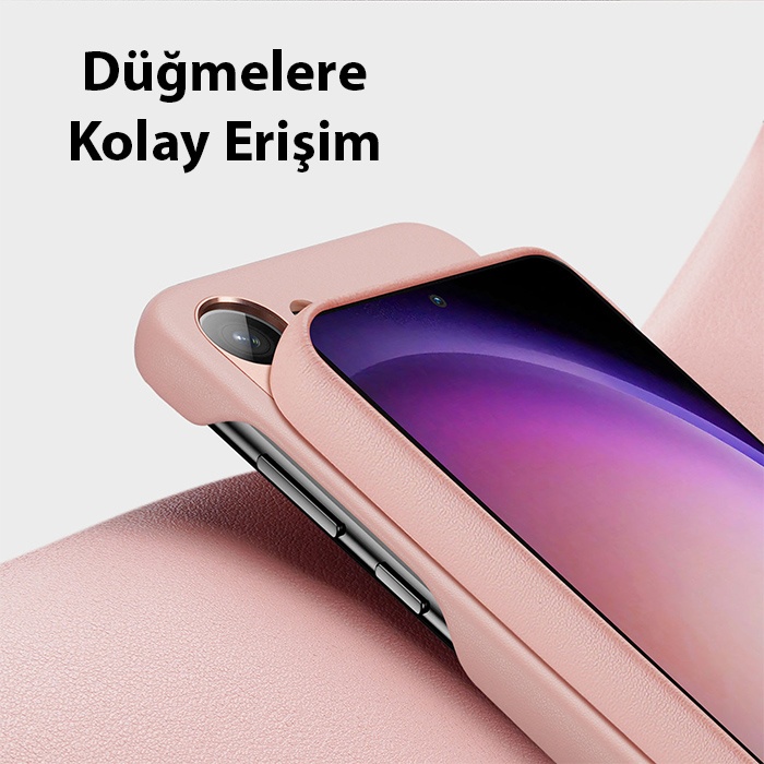 Dux Ducis SM Galaxy S23 Plus Grit Series PU Premium Kılıf