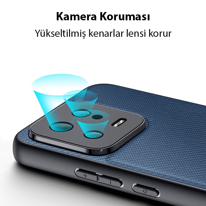 Dux Ducis Xiaomi 13 Fino Serisi Premium Dokuma Silikon Kılıf