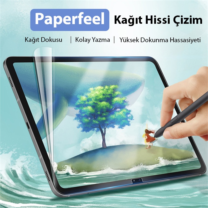 Dux Ducis SM Galaxy S8-S7 Paperfeel Tablet Ekran Koruyucu 0.15mm