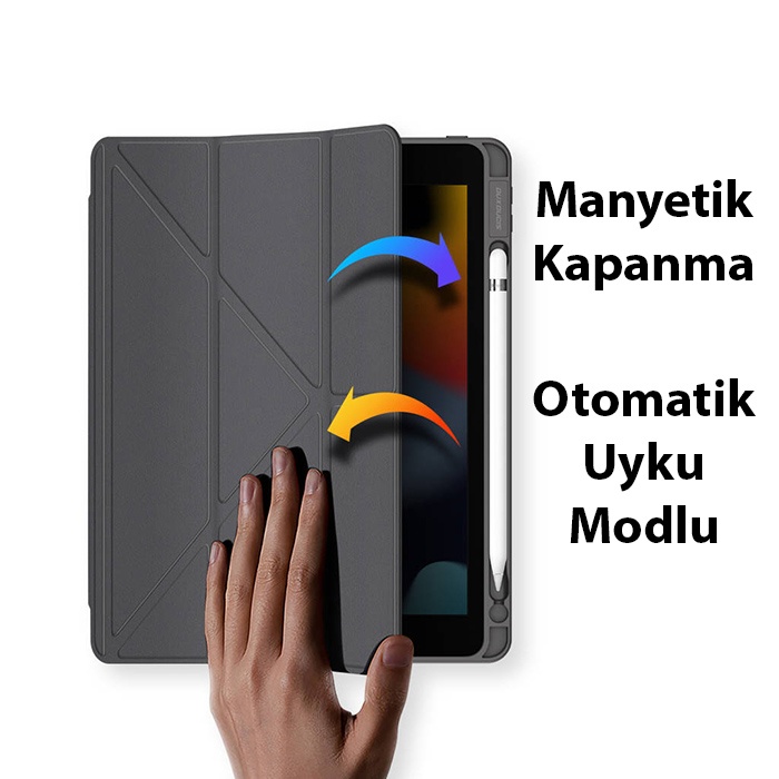 Dux Ducis iPad 10.9 2022 Magi Series Kapaklı Kılıf