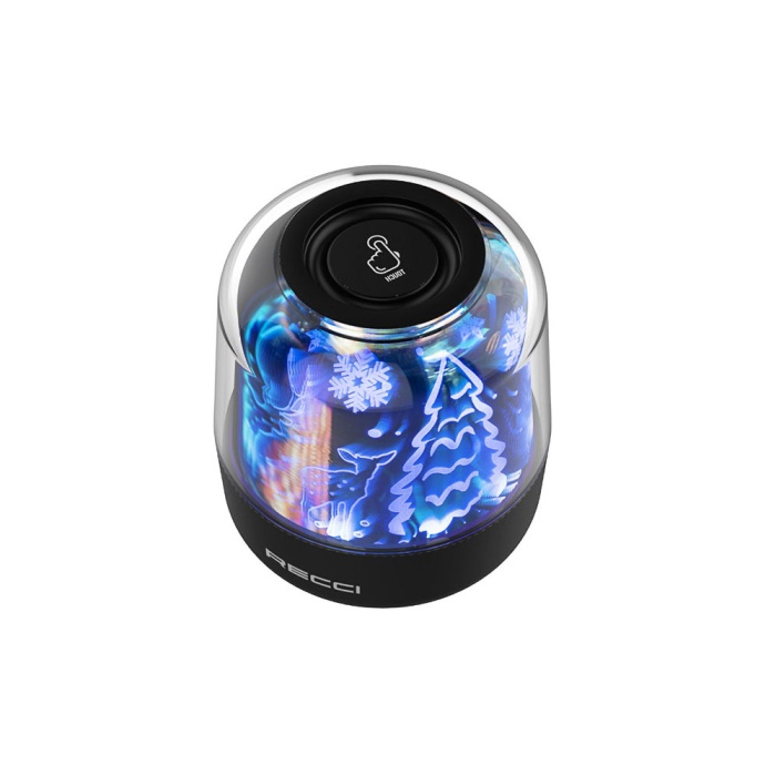 Recci RSK-W20 Magic Forest TF/AUX/USB Hi-Fi RGB Işıklı Wireless Bluetooth 5.0 Speaker Hoparlör