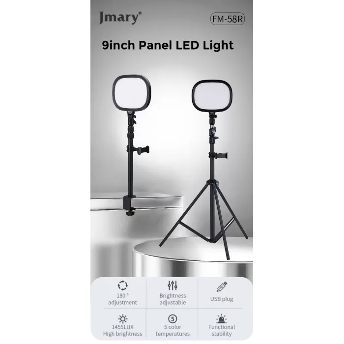 Jmary FM-58R 9 Standlı Ledli Aydınlatma