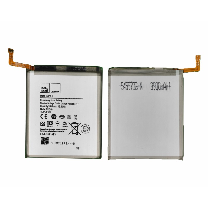 Samsung Galaxy S21 Uyumlu Nettech 3900 MAh Batarya